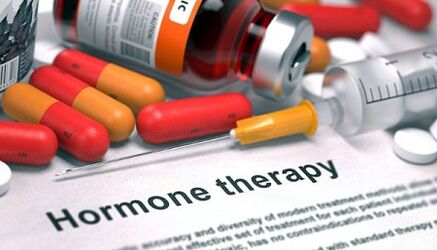 Terapia hormonal para el aumento de senos
