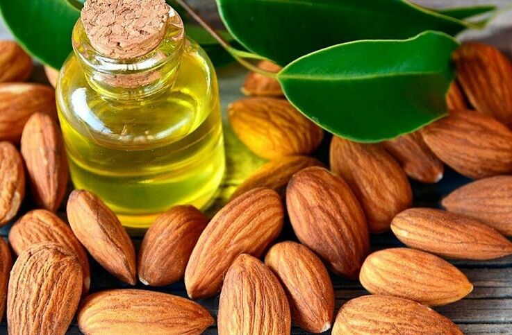 aceite de almendras para aumentar el tamaño de los senos